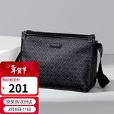 高尔夫（GOLF）单肩包男士印花斜挎包男多隔层ipad包通勤商务邮差包 送男友礼物