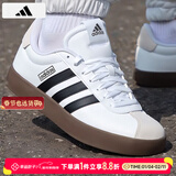 阿迪达斯（adidas）板鞋男鞋 2025冬季新款运动鞋低帮透气休闲鞋耐磨轻便小白鞋 德训鞋/黑白/时尚/晒图退10 39 （内长240mm）