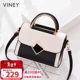 viney包包女包牛皮斜挎单肩包洋气轻奢手提包生日情人节礼物送女友老婆