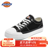 Dickies帆布鞋男鞋春季鞋子男士运动休闲鞋板鞋百搭布鞋男女情侣鞋 黑色（男女款） 41