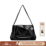 西木汀 自由摘星 小众链条单肩托特包女高级感大容量通勤斜挎包新年礼物 魅力黑 无规格