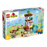 乐高（LEGO）积木得宝10993 3合1创意树屋儿童玩具生日礼物装饰摆件