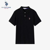 U.S. POLO ASSN.polo衫男夏季商务休闲美式短袖t恤男士高端轻奢上衣男爸爸父亲节