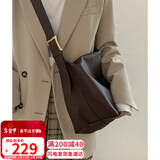 YUYULA包包女包牛皮斜挎托特包大容量休闲大包生日礼物轻奢送女友老婆