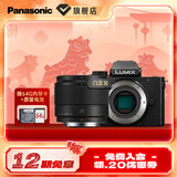 松下（Panasonic）Lumix G100D M43画幅相机 M43卡口 微单相机 无反数码相机 G100D单机+【25mmF1.7】单镜头定焦