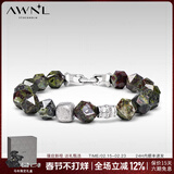 AWNL北欧M陨石手链男手串时尚饰品小众轻奢时尚饰品送男友新年礼物 【品牌礼盒】天龙男款 XL码 推荐手围17-18cm