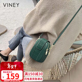 viney牛皮包包女包小众手机包洋气单肩斜挎包生日情人节礼物送女友老婆