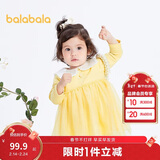 巴拉巴拉宝宝连衣裙蓬蓬网纱裙A字裙女童装2025秋季裙子儿童209325111003