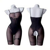 姬欲情趣内衣2025新款性感睡衣女睡裙连体黑丝袜夫妻刺激高档房事战袍