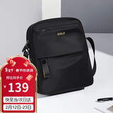 高尔夫（GOLF）单肩包男士休闲斜挎包男手机ipad包防泼水通勤运动挎包送男友礼物