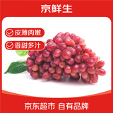 京鲜生 智利进口无籽红提 葡萄提子 900g装 新鲜生鲜水果