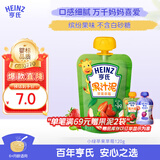 亨氏（Heinz） 苹果草莓水果泥120g婴儿宝宝营养辅食果泥果汁泥6月+