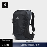 KAILAS凯乐石风洞26L背包CORDURA耐磨轻量徒步登山包 钛黑色 KA2553008 均码