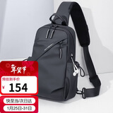高尔夫（GOLF）胸包男士斜挎包男休闲单肩包ipad手机包户外运动跑步包骑行背包