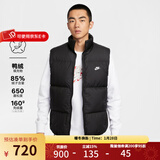 耐克（NIKE）羽绒马甲男装 2025冬季新款户外休闲运动服防寒保暖背心夹克外套 IB2978-010 M