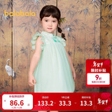 巴拉巴拉童装女童连衣裙宝宝夏装儿童裙子网纱国风旗袍裙