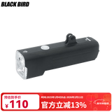 黑鸟（Blackbird） 自行车前灯德规公路山地自行车灯充电强光手电筒夜行灯骑行装备 L3 B 下挂款 无延长架