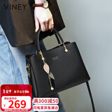 viney牛皮包包女包斜挎妈妈包大容量单肩手提包生日礼物高端送女友母亲