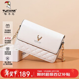 啄木鸟（TUCANO）包包女款2026年牛皮链条小方包单肩斜挎包实用新年生日情人节礼物