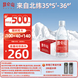 昆仑山饮用天然弱碱性矿泉水 350ml*24瓶 整箱装 高端矿泉水新包装