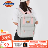 Dickies双肩包DK背包女士迷你小书包电脑包初高中学生可爱休闲背包旅行包 大号冰川灰