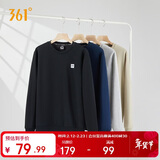 361°卫衣男装秋冬季长袖运动服休闲跑步圆领宽松上衣服652334801D-6