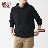 MUJI男女通用 紧密编织毛圈 套头卫衣 男式 女式 无性别 ABI06A2S 黑色 XXS-XS 150/72A