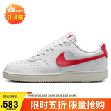 耐克女子休闲鞋W NIKE COURT VISION LO NN运动鞋HV5246-100白红 38