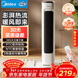 美的（Midea）【灵感系列】电热取暖器暖风机电暖气/家用冷暖风机电热风机电暖器/电暖风热风扇小太阳HFV20ER