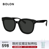 BOLON暴龙眼镜猫眼大框显脸小太阳镜女防晒开车墨镜潮 BL3182A10