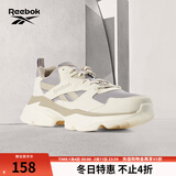 锐步锐步官方夏季男女BRIDGE 4复古百搭泡芙运动休闲老爹鞋跑步鞋 DV8339 35