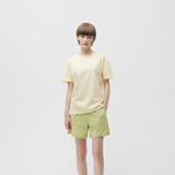 蕉内305H纯棉睡衣男女士100%棉情侣家居服短袖款夏季情人节送男女朋友 【短袖短裤-女】呢绿 M