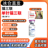 金宇【冰仓当天发】猫三联金喵乐幼猫猫咪疫苗猫咪狗狗狂犬疫苗自打 【1针猫三联+驱虫药*1】 1ml*1瓶