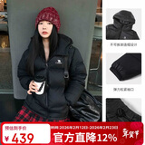 骆驼（CAMEL）户外羽绒服600蓬男女新款短款厚外套面包服