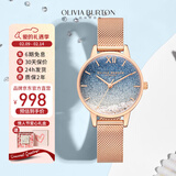 OLIVIA BURTON女士ob自营满天星欧美表手表生日新年情人节礼物送女友OB16EX204