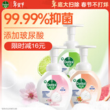 滴露（Dettol）泡沫洗手液250ml*3瓶(西柚+青柠+花香) 抑菌杀菌消毒泡泡型补充装