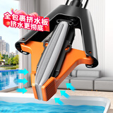 佳帮手海绵拖把33cm3头家用一拖净免手洗2026神器吸水胶棉墩拖布