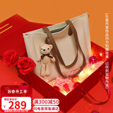 viney牛皮包包女包大容量托特包轻奢斜挎单肩包生日礼物品牌送女友老婆