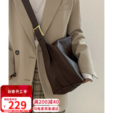 YUYULA包包女包牛皮斜挎托特包大容量休闲大包生日三八38女神节礼物