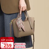 YUYULA牛皮包包女包斜挎包轻奢品牌手提单肩包生日情人节礼物送女友老婆