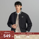 VANS范斯官方 男女情侣棉夹克外套复古美式工装 黑色 XS