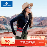 EAGLE CREEK超轻手机包女单肩斜挎包小众高级小巧便携迷你手机袋零钱包带拉链 极光色