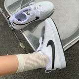 耐克（NIKE）官方女鞋 Nike2025冬季新款小白鞋运动休闲鞋轻便百搭潮流板鞋 DV5456-104  白黑-经典 36.5