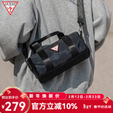 GUESS运动通勤斜挎包男大容量休闲耐磨女士手提单肩包健身包