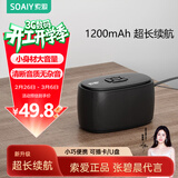 索爱（soaiy）C35迷你音响插卡U盘便携小蓝牙音箱低音炮户外USB音乐播放器充电听歌评书唱戏机升级黑