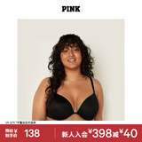 维多利亚的秘密 PINK 圆盘胸内衣2805舒适3/4罩杯聚拢外扩文胸胸罩无痕聚拢 2ZUO黑色-2805 11202805 75B （34B）