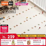 曼龙宝宝爬爬垫爬行垫拼接儿童地垫XPE环保防摔家用婴儿客厅 6片装