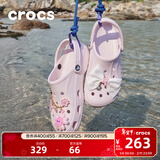 卡骆驰（CROCS）洞洞鞋贝雅男鞋女鞋轻便耐磨一脚蹬拖鞋休闲鞋|10126 裸粉-6PI 36 /37(220mm)