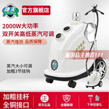 捷夫（THE ORIGINAL STEAMER）上海捷夫蒸汽挂烫商用服装店专用大功率大蒸汽家用熨烫衣服立式手持电熨斗便携式新款 白色（全铜机芯）