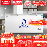 澳柯玛（AUCMA）430升单温冷柜家用商用大容量超低温冰柜冷藏冷冻转换顶开门冰箱电脑控温 BC/BD-430HDNE 以旧换新